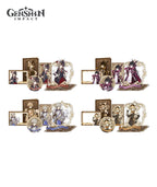 [Official Merch] Genshin Impact Tabletop Troupe Merch | Badge, Standee & Ticket Set