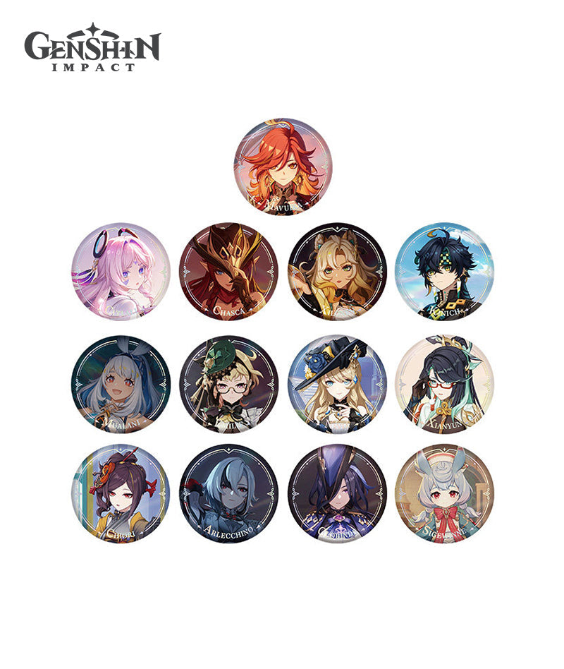 [Official Merch] Genshin Impact Character PV Series Badges