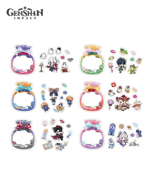 [Official Merch] Genshin Impact Twilight Whimsy Series Sticker Set