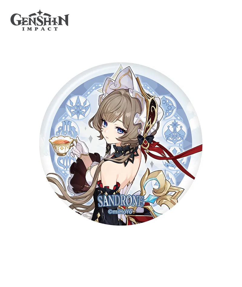 [Official Merch] Genshin Impact Snezhnaya Character Badge - Sandrone