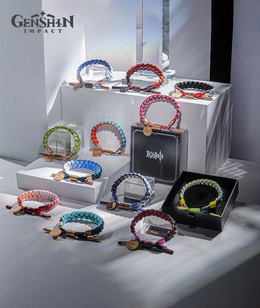 [Official Merchandise] Genshin Impact Character Impression Woven Braided Bracelets