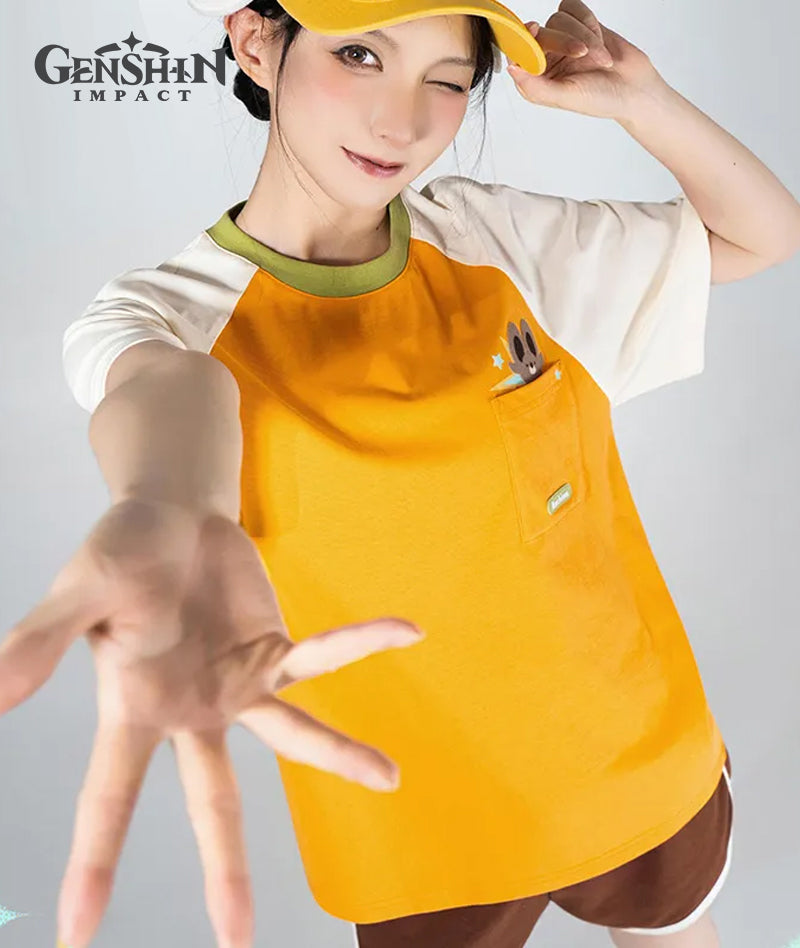 [Official Merchandise] Genshin Impact Flames and Mountains Kachina Impression T-shirt