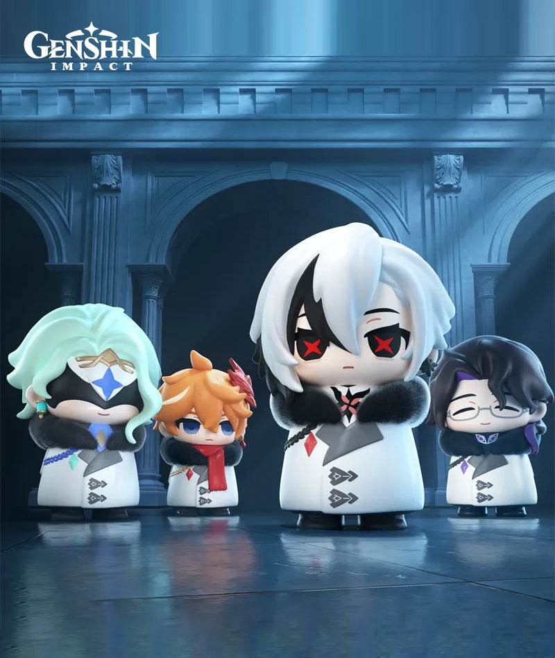 [Official Merch] Genshin Impact Fatui Harbingers Chibi Blind Box Figures