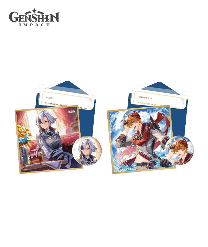 [Official Merchandise] Genshin Impact Fatui Character Day of Destiny Birthday Series Gift Box Set