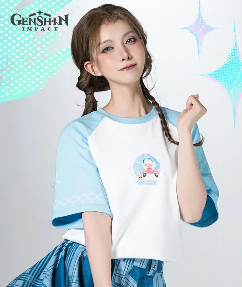 [Official Merchandise] Genshin Impact Flames and Mountains Mualani Impression T-shirt