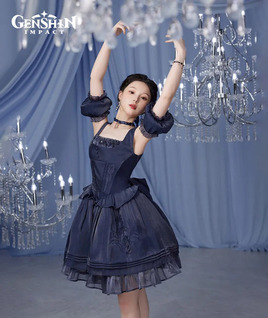 [Official Merchandise] Genshin Impact Furina Impression Clothing Fishbone Strap Dress