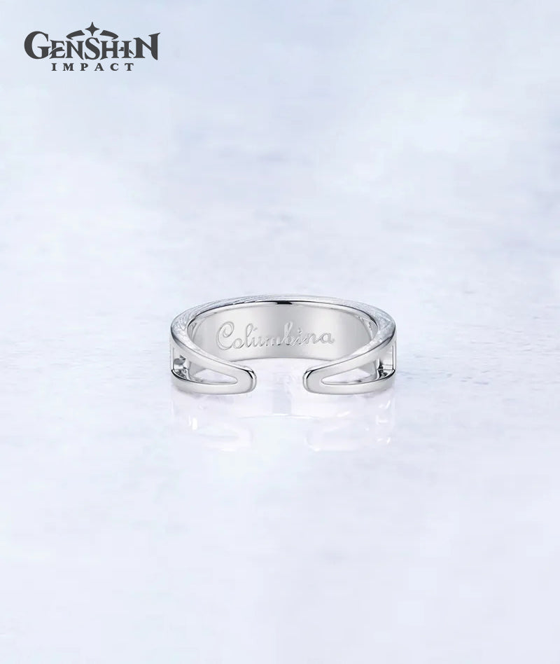 [Official Merch] Genshin Impact Columbina Impression Ring & Necklace Set