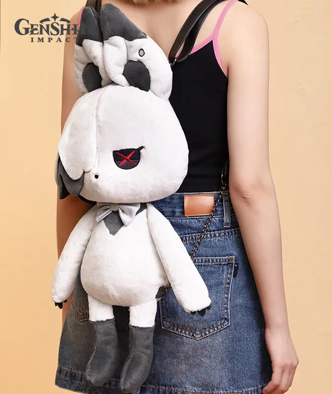 [Official Merchandise] Arlecchino The Song Burning in the Embers Peruere Bunny Plush Backpack