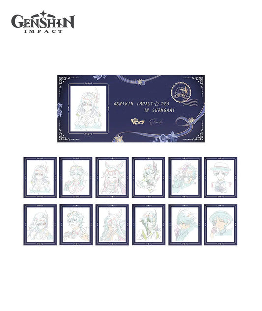 [Official Merch] Genshin Impact FES 2026 Gathering Original Art Film Ticket Stub Set