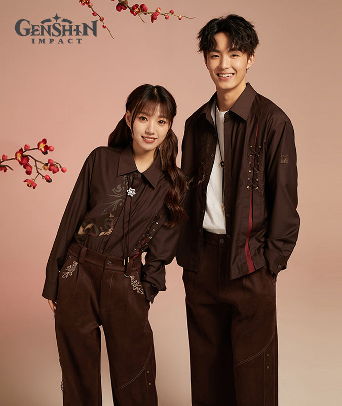 [Official Merchandise] Hu Tao Impression Clothing Casual Pants