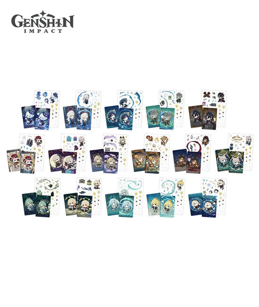 [Official Merchandise] Genshin Impact Starlit Letter Trading Card Set