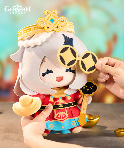 Genshin Impact God of Wealth Paimon Plushie