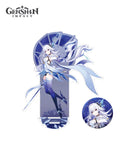 [Official Merchandise]  Genshin Impact Skirk Void Star Badge & Acrylic Stand