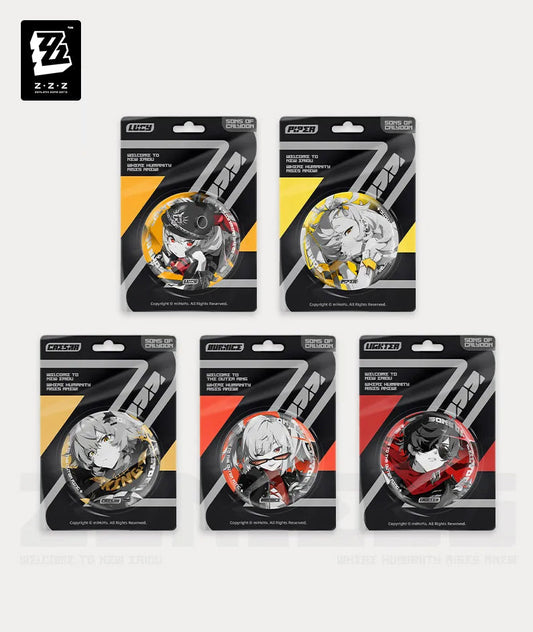 [Official Merchandise] Zenless Zone Zero Mindscape Cinema Art Sons of Calydon Characters Badges