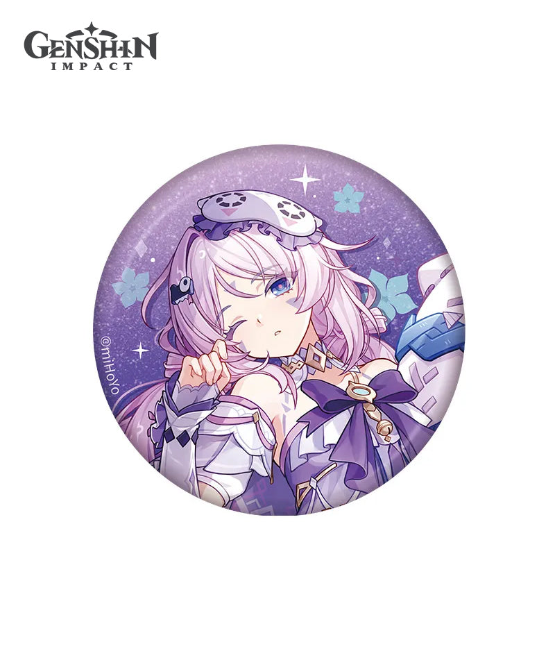 [Official Merch] Genshin Teyvat Style Citlali & Charlotte - Badge / Acrylic Stand