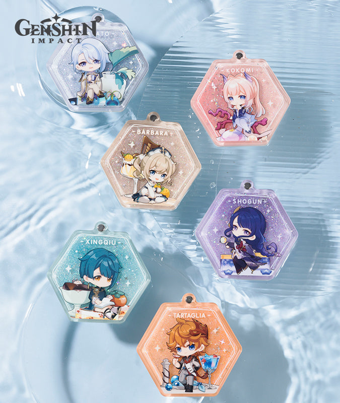 [Official Merchandise] Genshin Impact Sweet Summer Glitter Quicksand Mirror