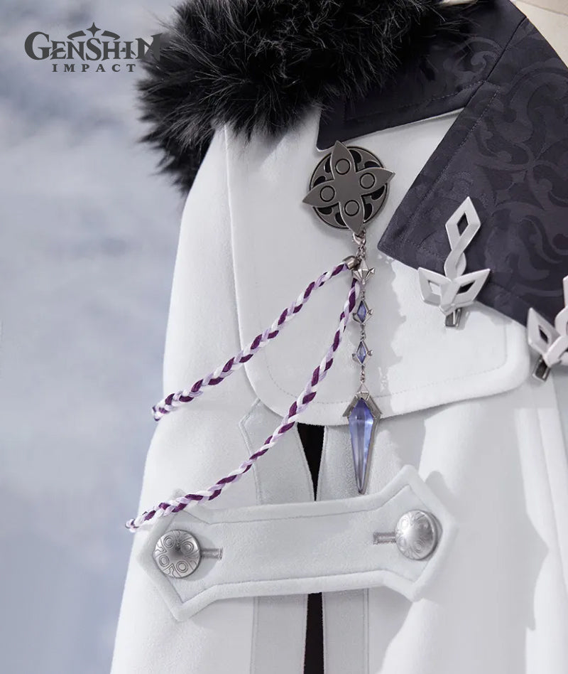 [Official Merch] Genshin Impact Frost and Flame Series Fatui Harbingers Brooch Accessory Set
