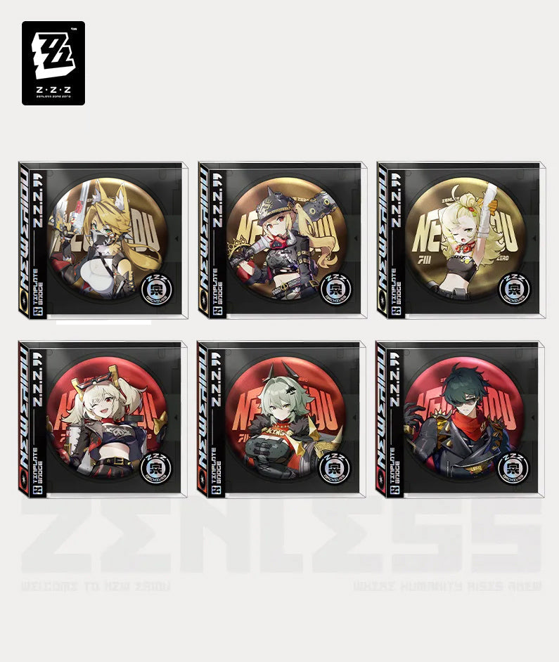 [Official Merchandise] Zenless Zone Zero Sons of Calydon Character Tinplate Badge