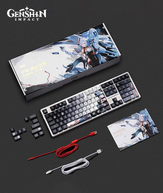 [Official Merchandise] Genshin Impact Shenhe Lonesome Transcendence Mechanical Keyboard