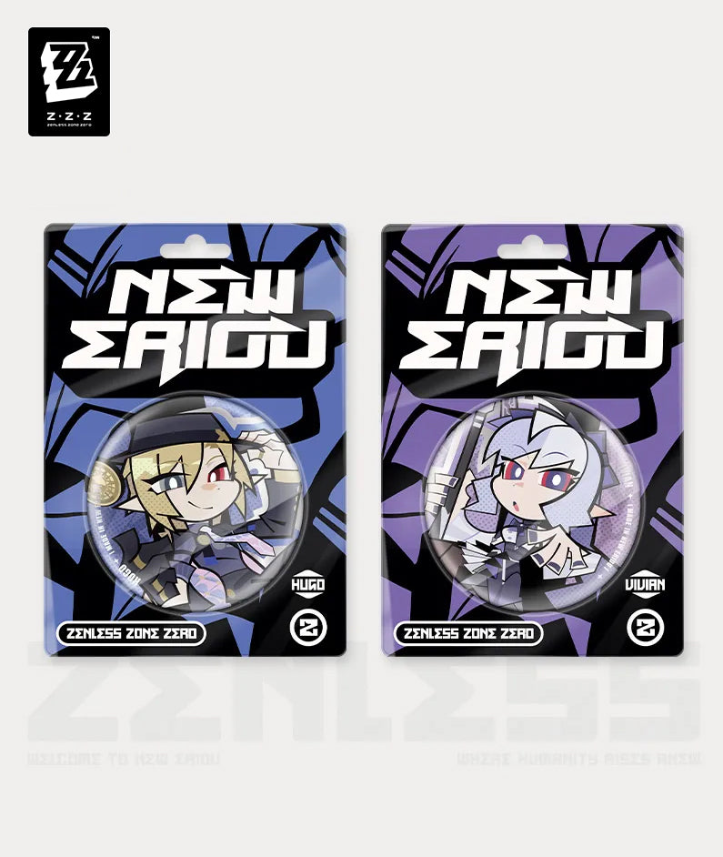 [Official Merchandise] Zenless Zone Zero New Eridu Series Mockingbird Chibi Badges