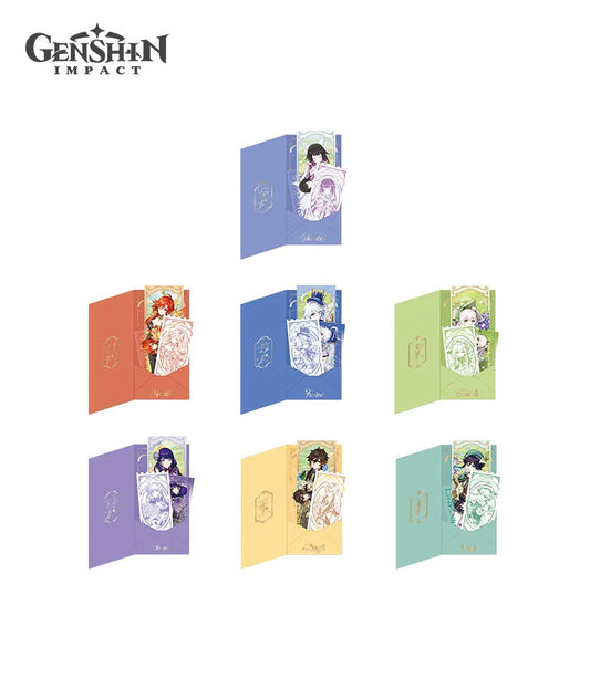 [Official Merch] Genshin Impact 5th Anniversary Commemorative Ticket Set