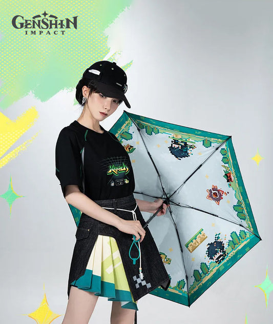 [Official Merchandise] Genshin Impact Flames and Mountains Kinich Impression Sun Umbrella