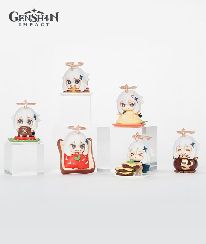 Genshin Impact Paimon Food Theme Blind Box Figure