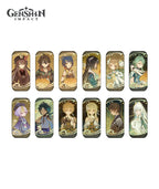 [Official Merch] Genshin Impact Zibai The Moon Amidst Wandering Clouds Badge