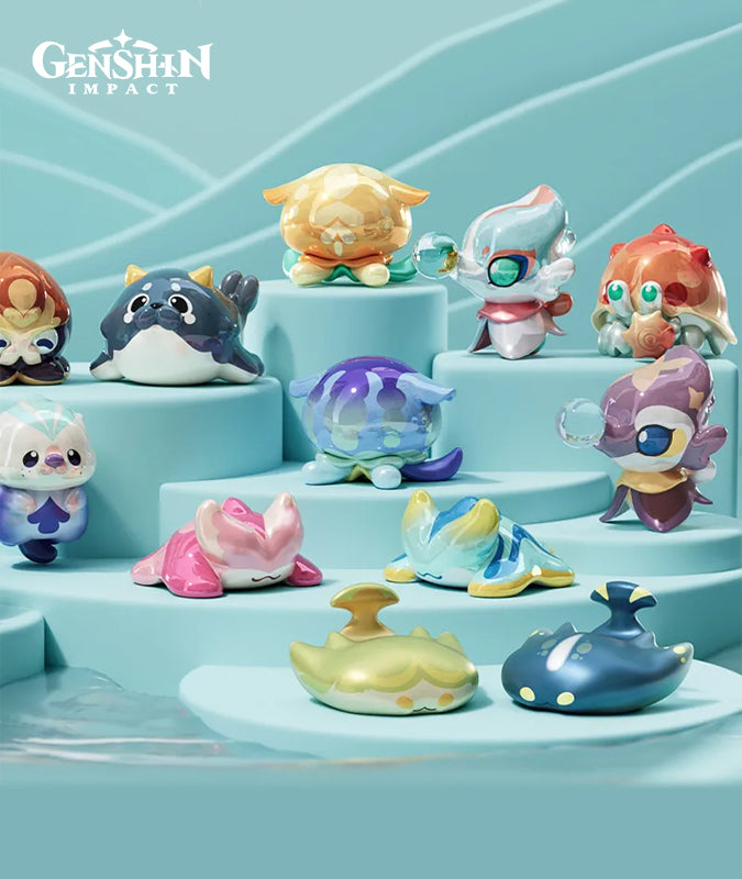 [Official Merchandise] Genshin Impact Fontemer Aberrant Mini Blind Bag & Blubberbeast Glass Storage Jar