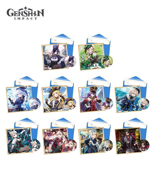 [Official Merchandise] Genshin Impact Fontaine Character Day of Destiny Birthday Series Gift Box Set