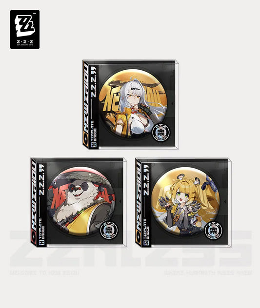 [Official Merchandise] Zenless Zone Zero Yunkui Summit Character Tinplate Badges