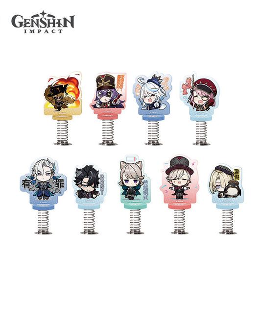 [Official Merchandise] Fontaine Chibi Character Expression Shake Acrylic Stand