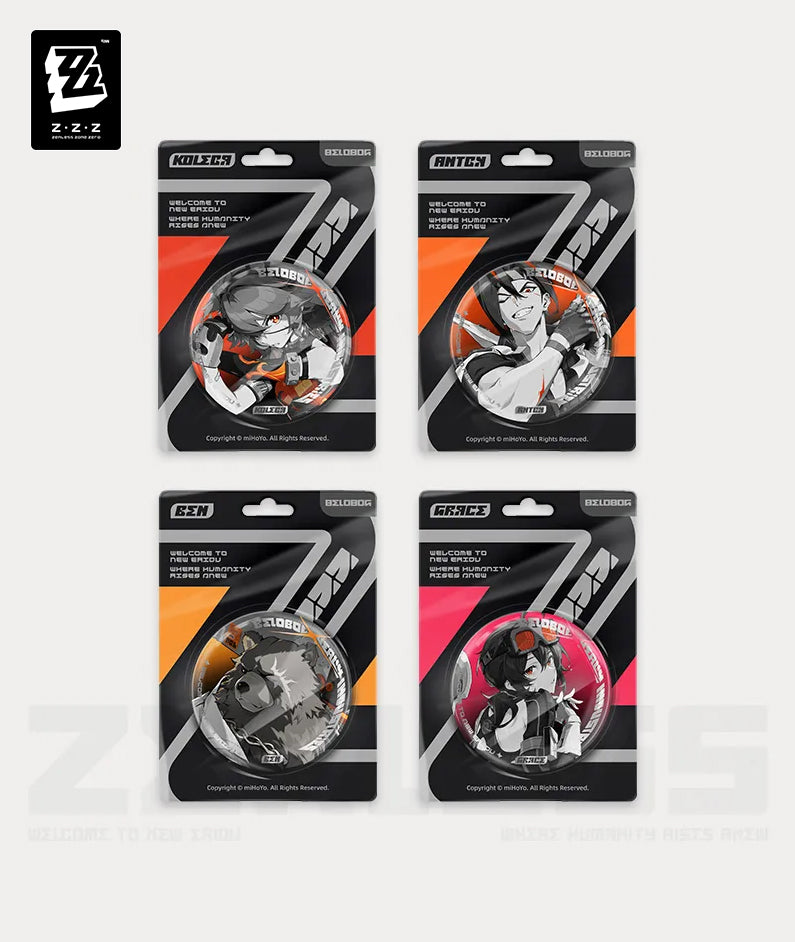 [Official Merchandise] Zenless Zone Zero Mindscape Cinema Art Belobog Heavy Characters Badges