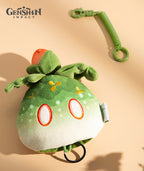 [Official Merchandise] Dendro Slime Drawstring Plush Keychain Pouch
