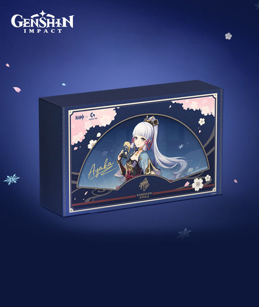 Logitech x Genshin Impact Kamisato Ayaka Gaming Keyboard & Mouse Gift Box