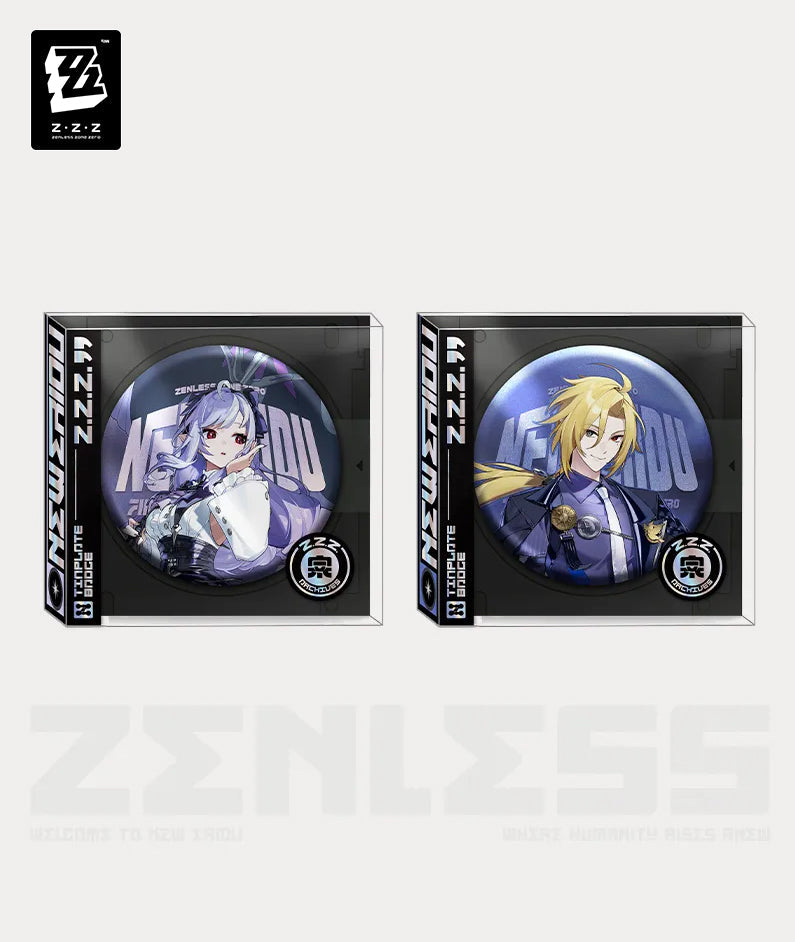 [Official Merchandise] Zenless Zone Zero Mockingbird Character Tinplate Badge