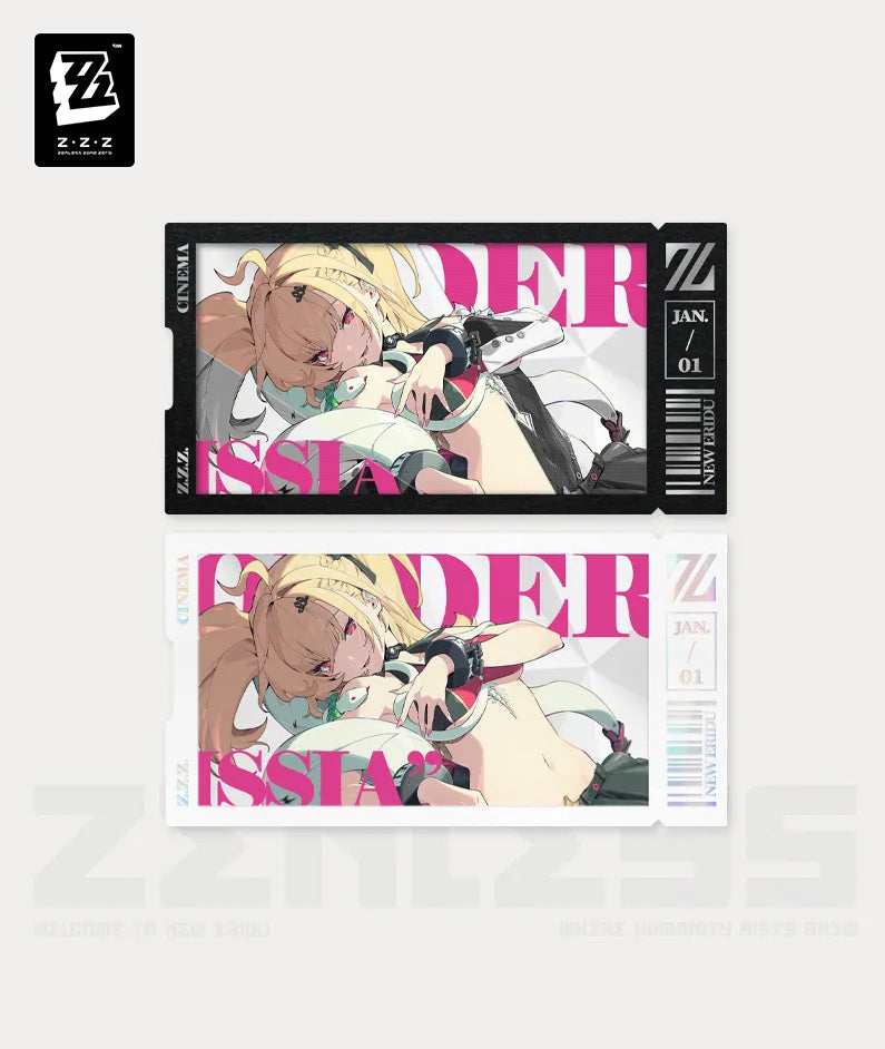[Official Merch] Zenless Zone Zero Cinema Metropolitan Order Division Collectible Card Set