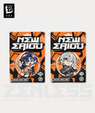 [Official Merchandise] Zenless Zone Zero New Eridu Series Belle & Wise Chibi Tinplate Badge