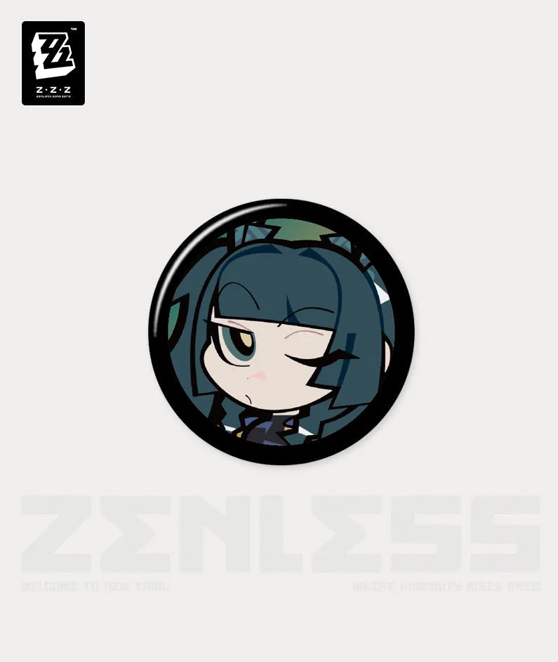 [Official Merchandise] Zenless Zone Zero Excellent Affinity Agent Avatar Mini Badge Blind Box Vol. 3