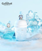 HeyTea x Genshin Impact Collab Tumbler & Cryo Slime Ice Mold Set