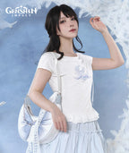 [Official Merch] Genshin Impact Columbina Impression Fitted T-Shirt