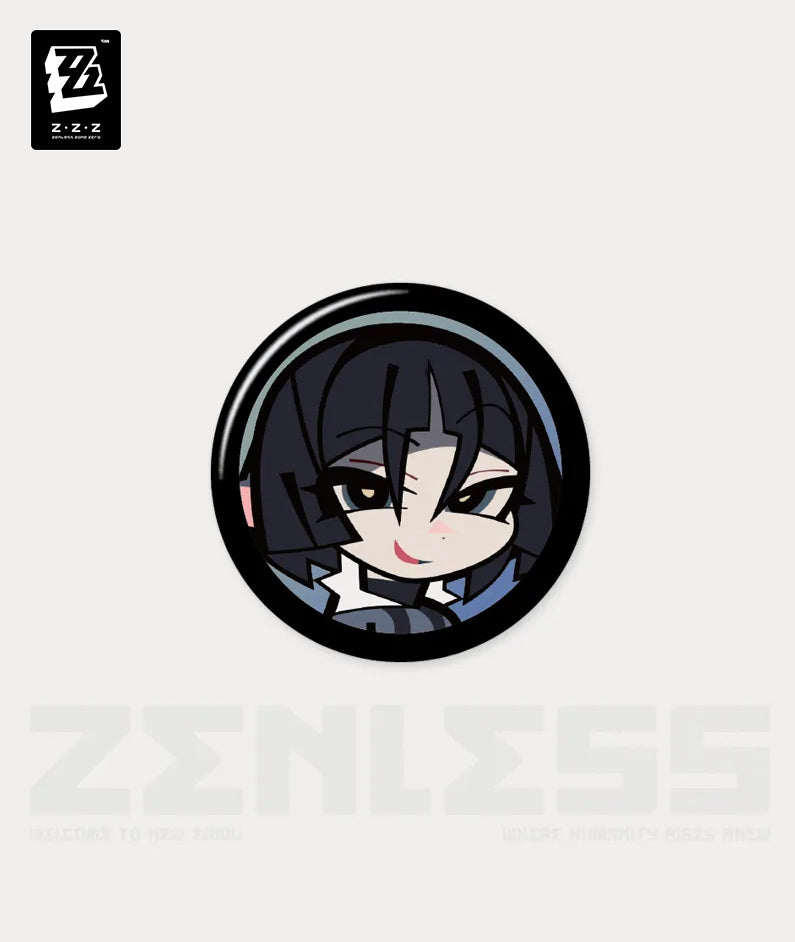 [Official Merchandise] Zenless Zone Zero Excellent Affinity Agent Avatar Mini Badge Blind Box Vol. 3