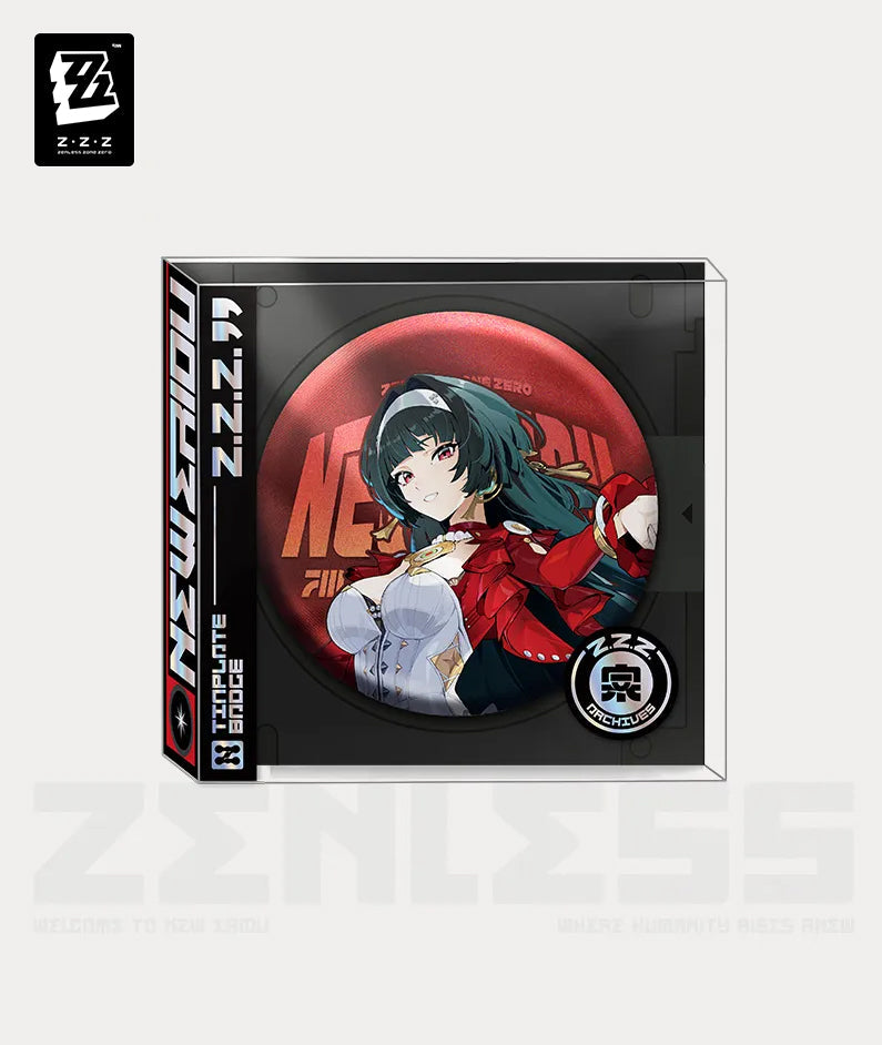 Zenless Zone Zero Stars of Lyra Character Tinplate Badge