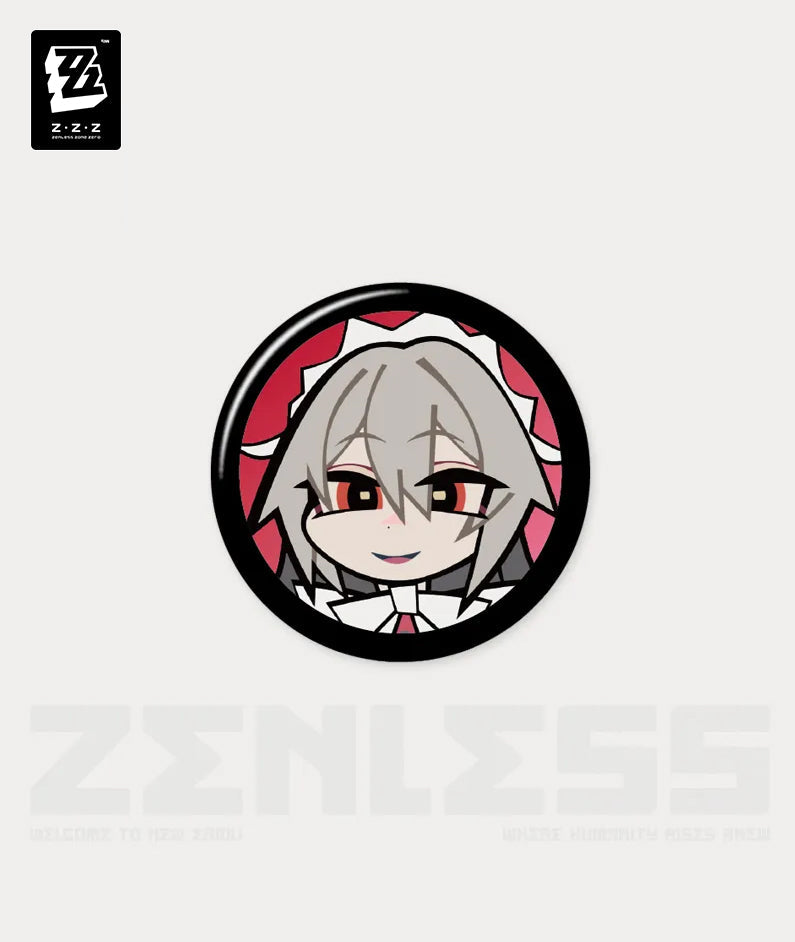 [Official Merchandise] Zenless Zone Zero Excellent Affinity Agent Avatar Mini Badge Blind Box Vol. 2