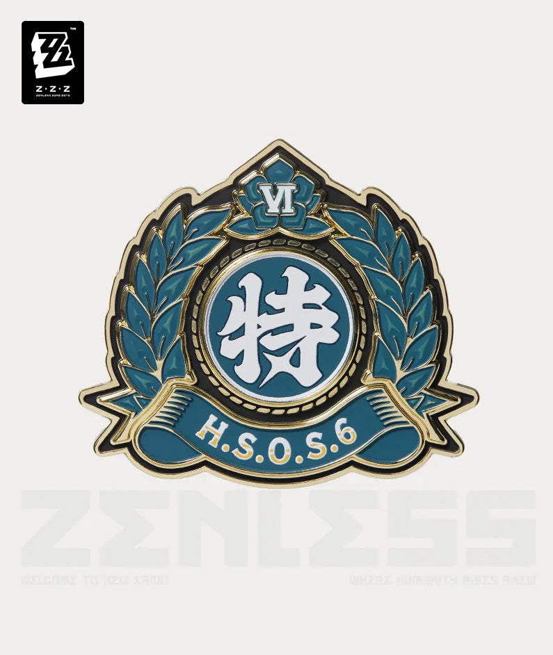 Zenless Zone Zero Faction Series Metal Badge Vol. 2