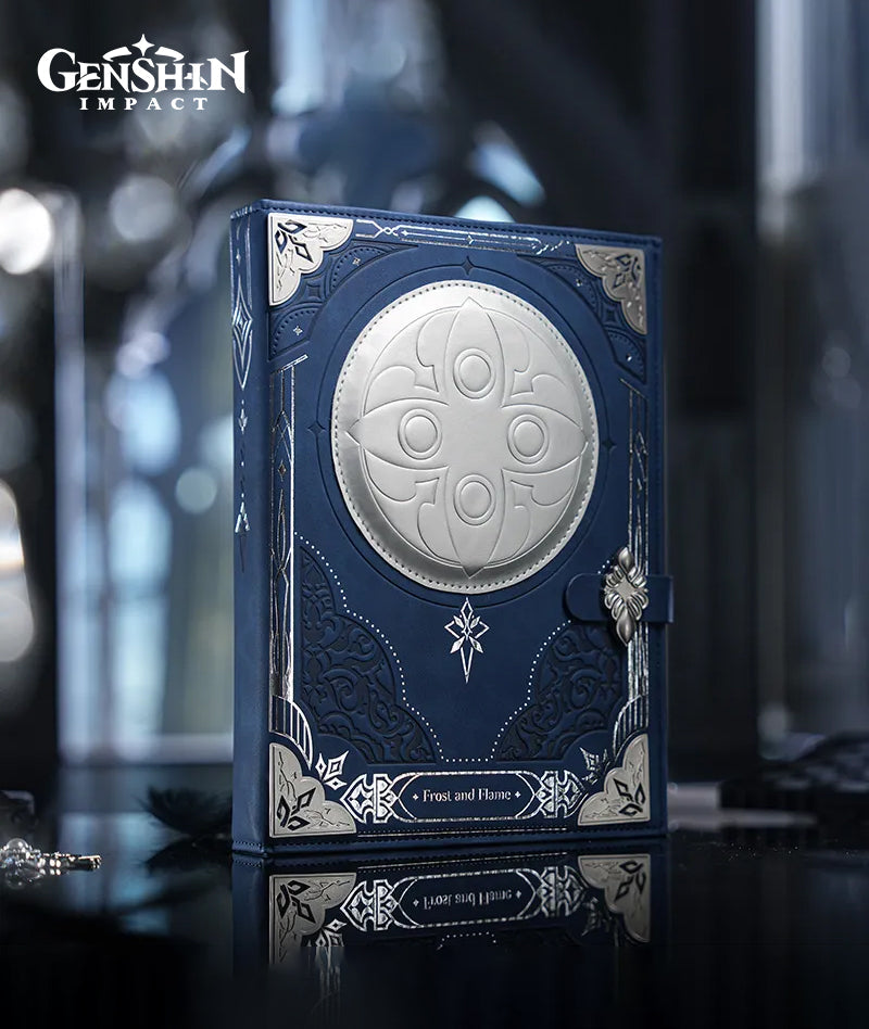 [Official Merch] Genshin Impact Frost and Flame Series Fatui Harbingers Journal Notebook Gift Box