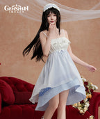 [Official Merch] Genshin Impact Columbina Nightgown with Sleep Mask