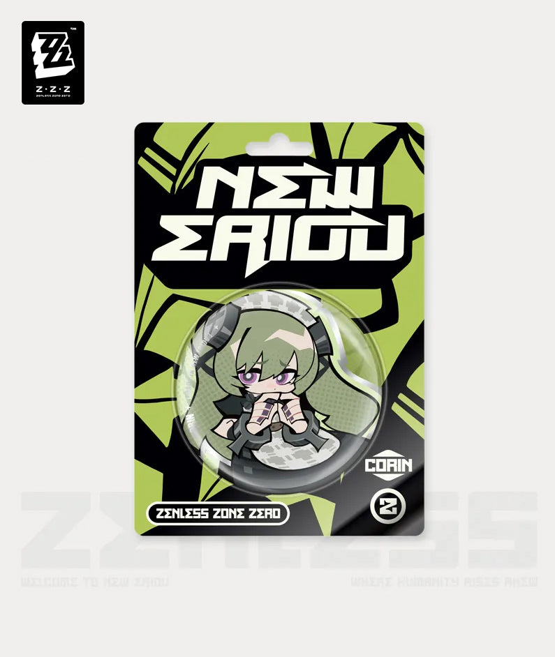 Zenless Zone Zero New Eridu Series Victoria Housekeeping Chibi Tinplate Badges