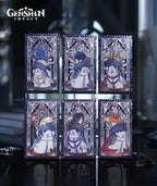 [Official Merch] Genshin Impact Frost and Flame Series Fatui Harbingers Refraction Card Blind Box