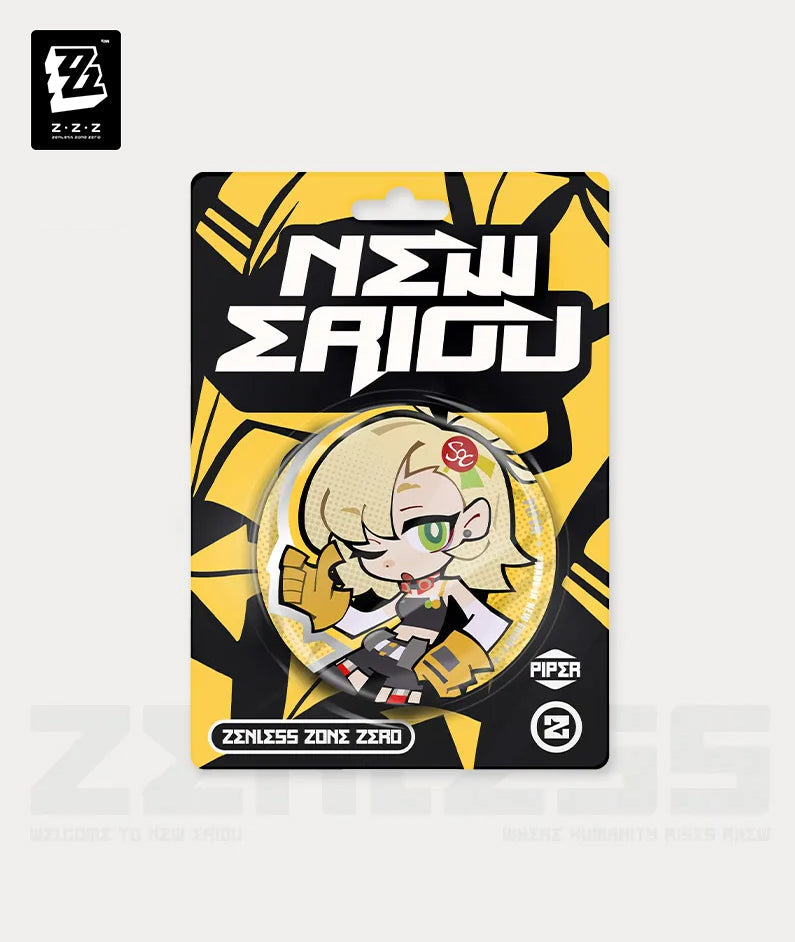 [Official Merchandise] Zenless Zone Zero New Eridu Series Sons of Calydon Chibi Tinplate Badges